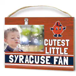 Jardine - Syracuse 8'' x 10'' Cutest Little Team Logo Clip Photo Frame - Orange