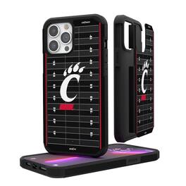 Keyscaper - NCAA - Cincinnati Bearcats Field iPhone Rugged Case - 13 - Multicolor