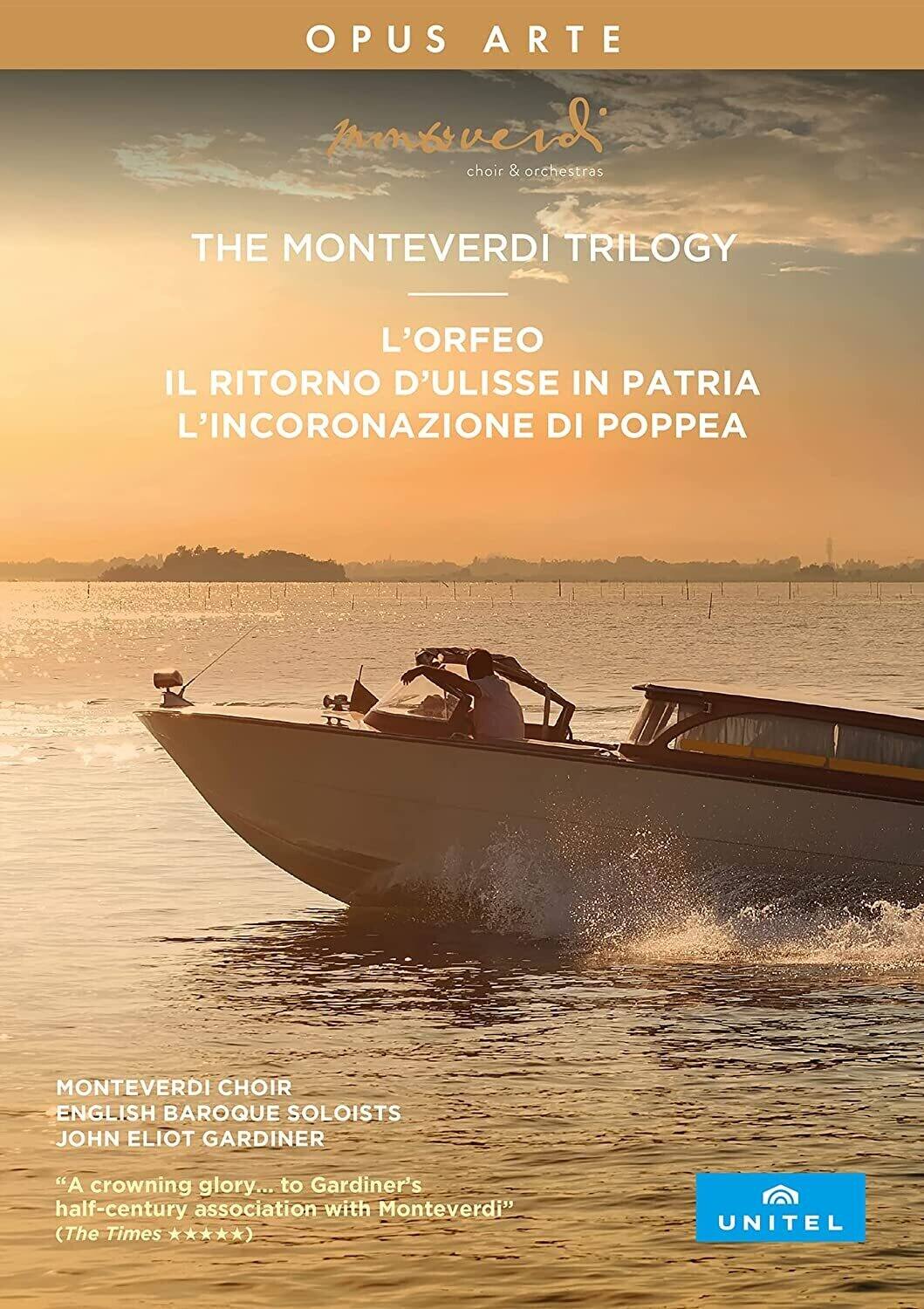 Front. Furio Zanasi - The Monteverdi Trilogy   - DVD.