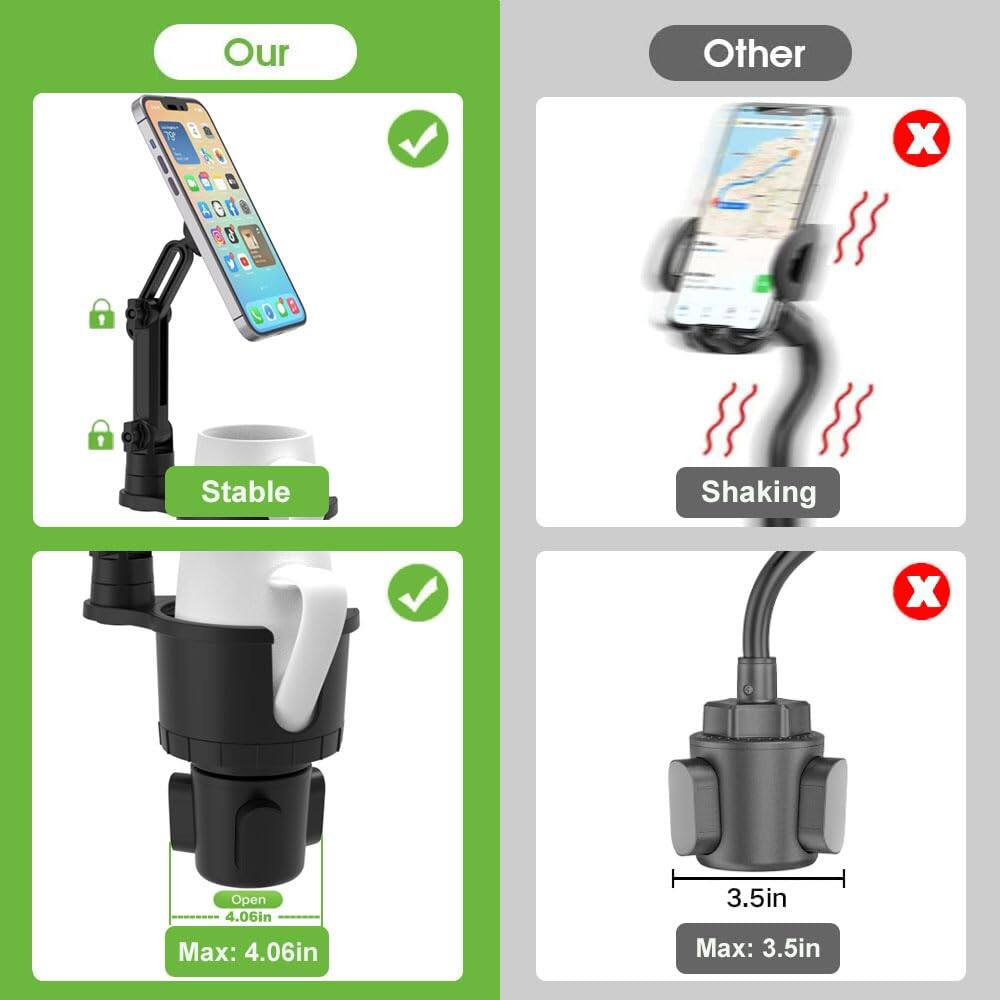 Our  
Stable  
Open: 4.06in  
Max: 4.06in  

Other  
Shaking  
Max: 3.5in