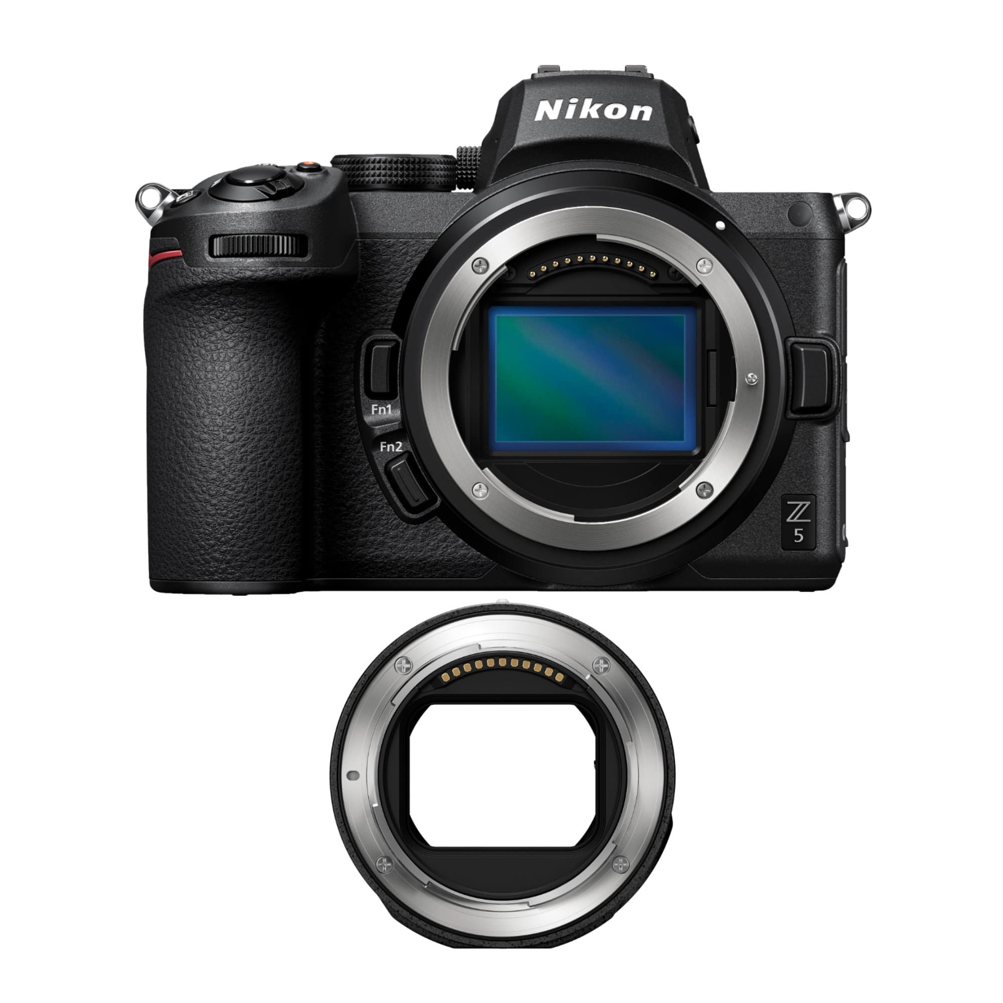 Nikon - Z 5 FX-format Mirrorless Camera Body with FTZ II Mount Adapter