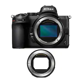 Nikon - Z 5 FX-format Mirrorless Camera Body with FTZ II Mount Adapter