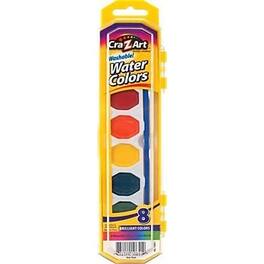 Cra-Z-Art - Watercolors Paint, Non-Toxic, Washable, 8/Pack - Multicolor