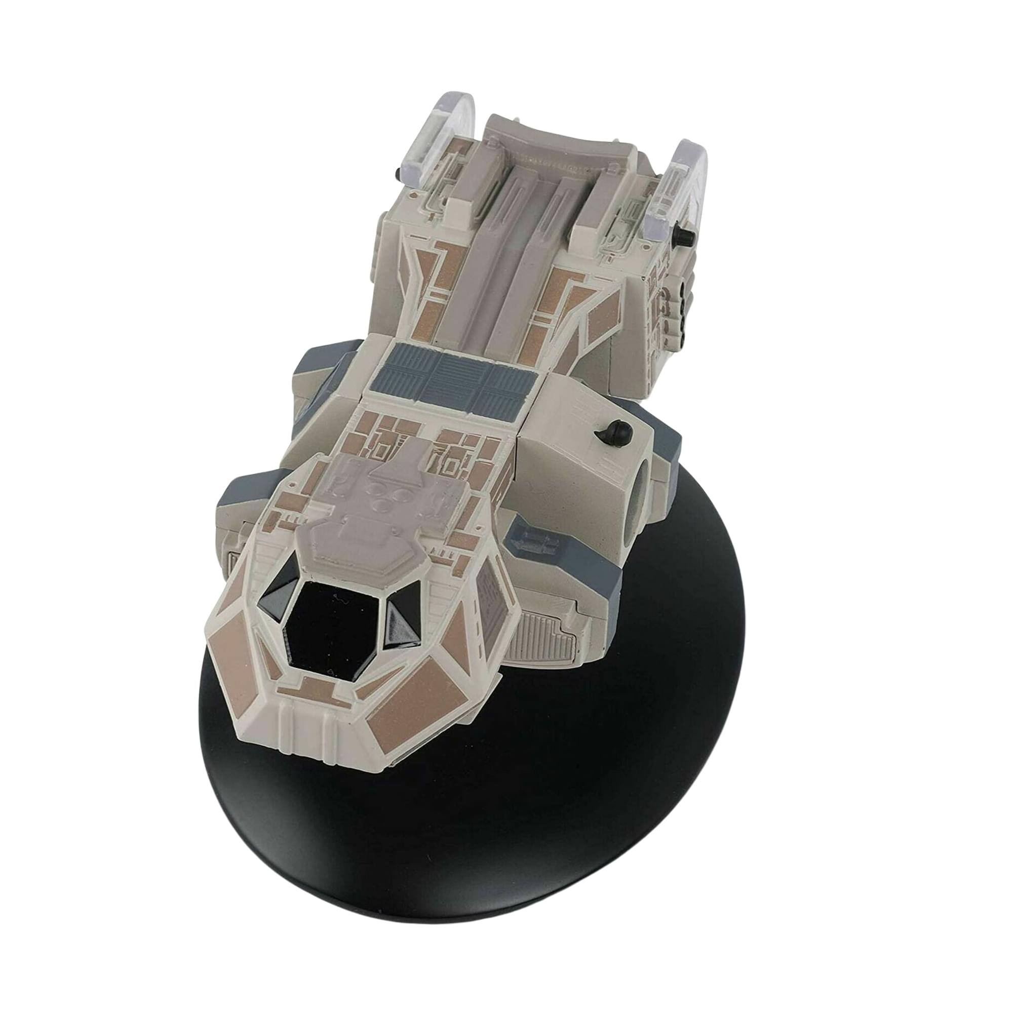 Alt View 2. Eaglemoss - Eaglemoss Star Trek Starship Replica | NeelixÃ¢â‚¬â„¢s Ship (Baxial) - Grey.