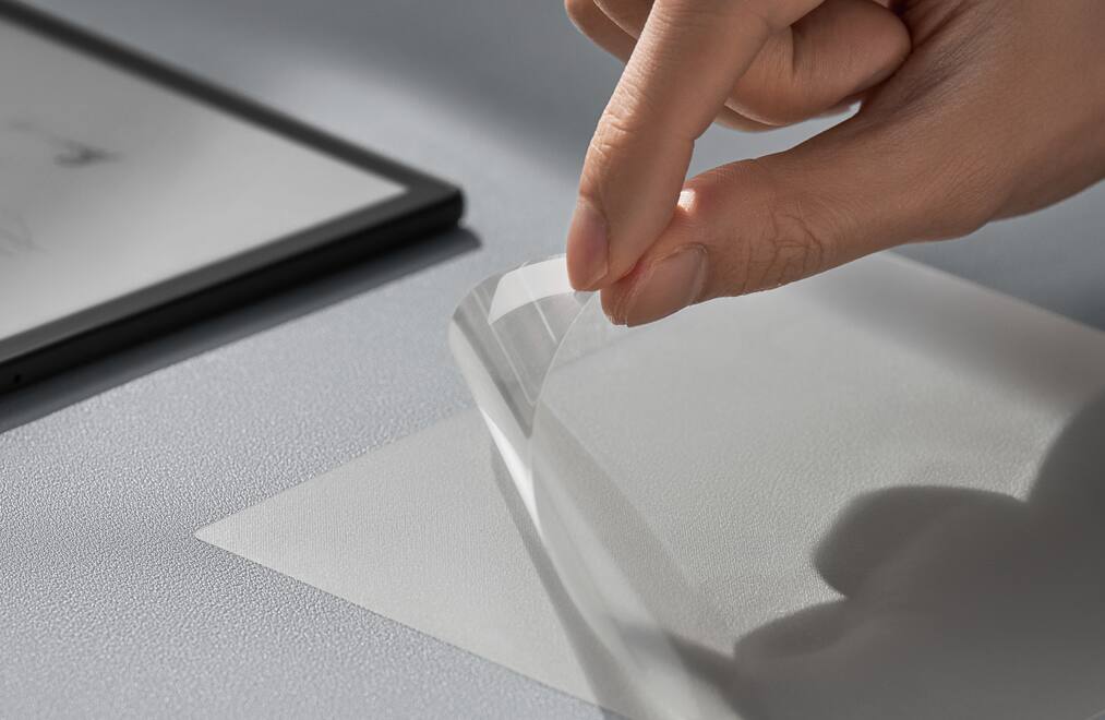 Alt View 4. BOOX - 7" Dedicated Writing Film - Transparent.