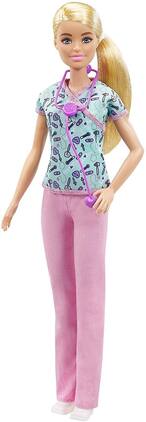 Mattel - Barbie Career Nurse, Blonde - COLLECTIBLES - Multicolor