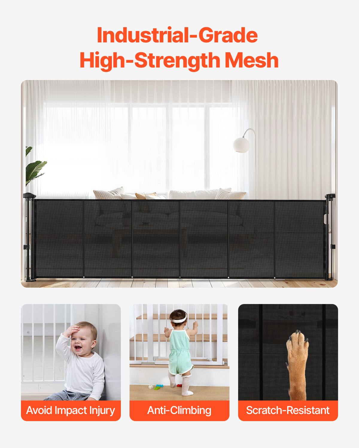 Industrial-Grade High-Strength Mesh

- Avoid Impact Injury
- Anti-Climbing
- Scratch-Resistant