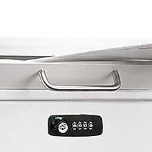 Alt View 8. AdirOffice - AdirOffice Steel Large Wall Mounted Interoffice Mailbox Drop Box, Combination Lock, White (631-04-WHI-KC) - White.