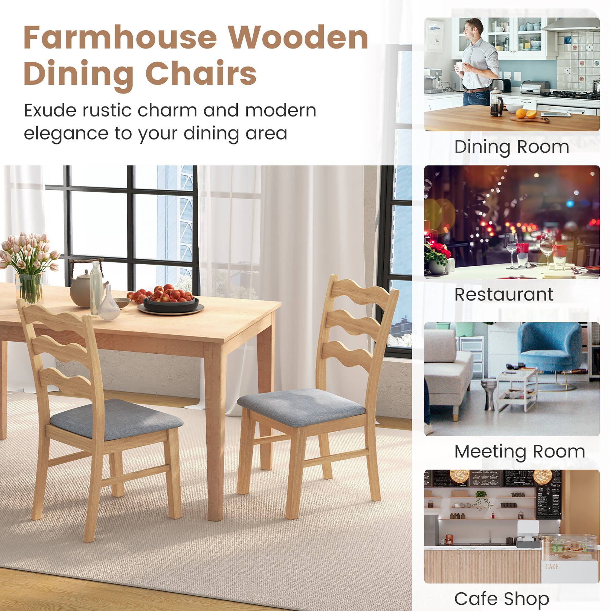 Farmhouse Wooden Dining Chairs

Exude rustic charm and modern elegance to your dining area

Dining Room

Restaurant

Meeting Room

Cafe Shop