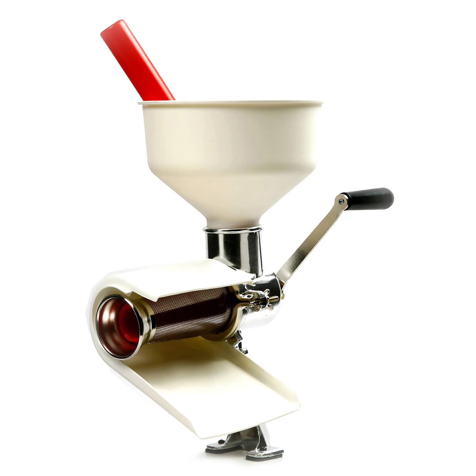 Front. Norpro - 3 Quart The Original Sauce Master Food Strainer for Vegetables, Fruits, and Puree - White.