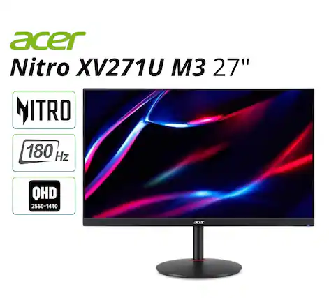 acer Nitro XV271U M3 27" NITRO 180 Hz QHD 2560-1440