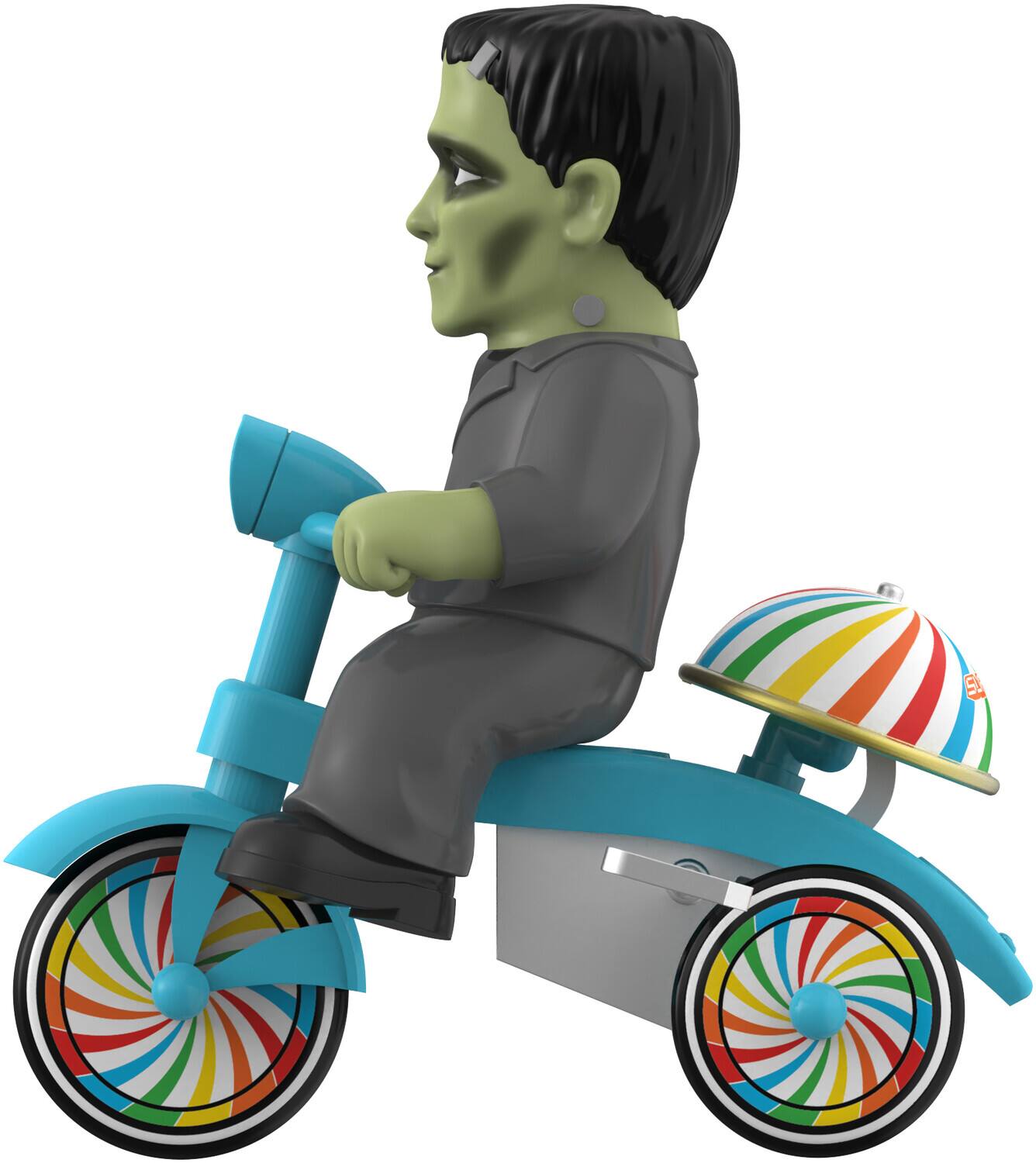 Alt View 4. Super7 - Super7 - Universal Monsters - Super Cycles - Frankenstein (Black with Blue Trike)   - Collectibles - Multicolor.
