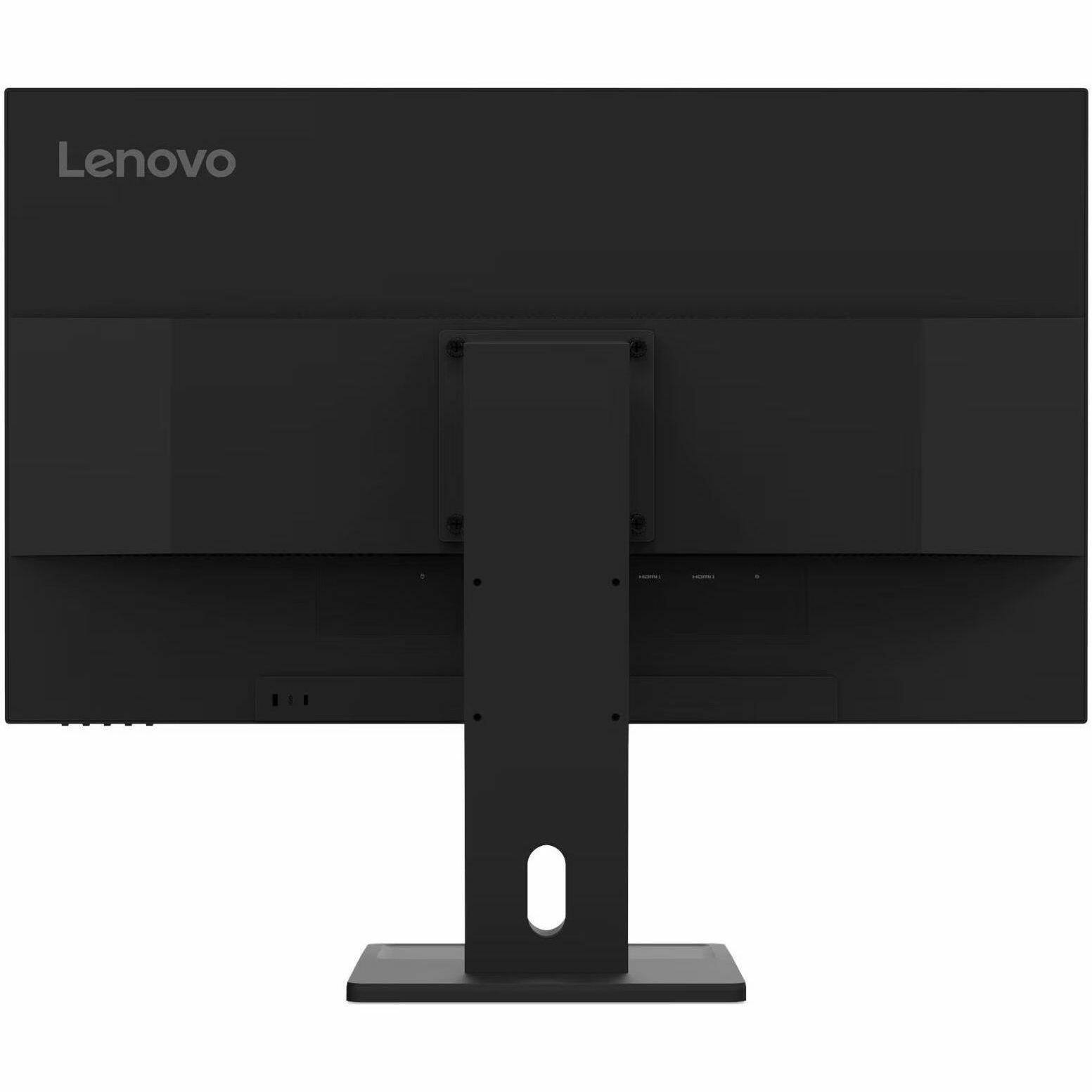Alt View 3. Lenovo - ThinkVision E27Q-40 27 inch Monitor - ThinkVision E27Q-40 27 inch Monitor - Black.