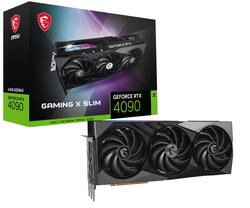 MSI NVIDIA GeForce RTX 4090 GAMING X SLIM 24G 24GB DDR6X PCI MSI NVIDIA GeForce RTX 4090 GAMING X SLIM 24G 24GB DDR6X PCI