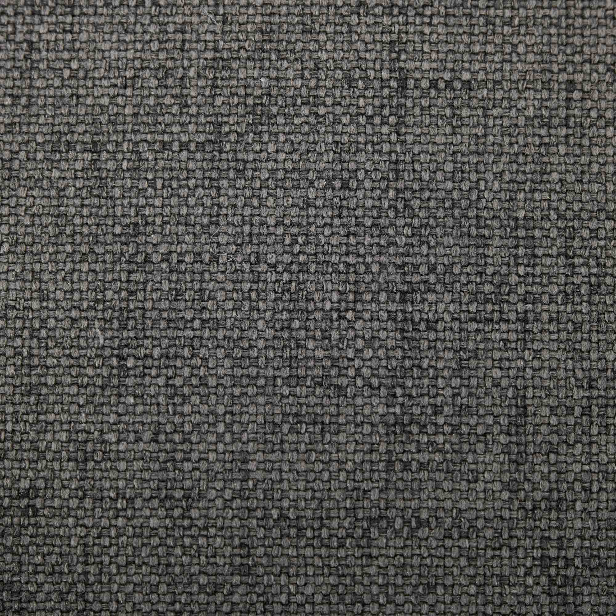 Alt View 5. GOODSILO - Set of 2 Modern Farmhouse Dining Chairs with Rattan Backrest and Linen Upholstery for Kitchen and Dining Room - Gray.