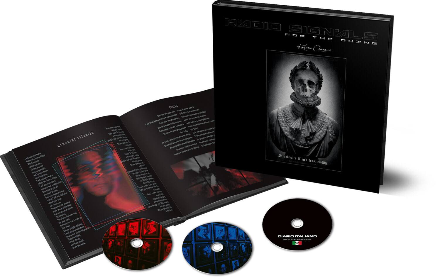 Sure, here is the corrected and grouped text from the image:

---

**RADIO SIGNALS FOR THE DYING**

**Aiden Carver**

---

**GENOCIDE LITANIES**

---

**DIARIO ITALIANO**

---

**Do not enter if you trust reality**

---

**RADIO SIGNALS FOR THE DYING**

**Aiden Carver**

---

**GENOCIDE LITANIES**

---

**DIARIO ITALIANO**

---

**Do not enter if you trust reality**

---

**RADIO SIGNALS FOR THE DYING**

**Aiden Carver**

---

**GENOCIDE LITANIES**

---

**DIARIO ITALIANO**

---

**Do not enter if you trust reality**

---

**RADIO SIGNALS FOR THE DYING**

**Aiden Carver**

---

**GENOCIDE LITANIES**

---

**DIARIO ITALIANO**

---

**Do not enter if you trust reality**

---

**RADIO SIGNALS FOR THE DYING**

**Aiden Carver**

---

**GENOCIDE LITANIES**

---

**DIARIO ITALIANO**

---

**Do not enter if you trust reality**

---

**RADIO SIGNALS FOR THE DYING**

**A