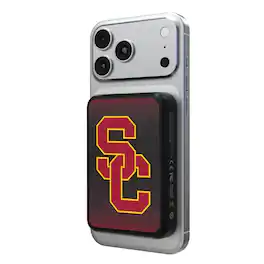 Keyscaper - USC Trojans Wireless Magnetic Power Bank - Black
