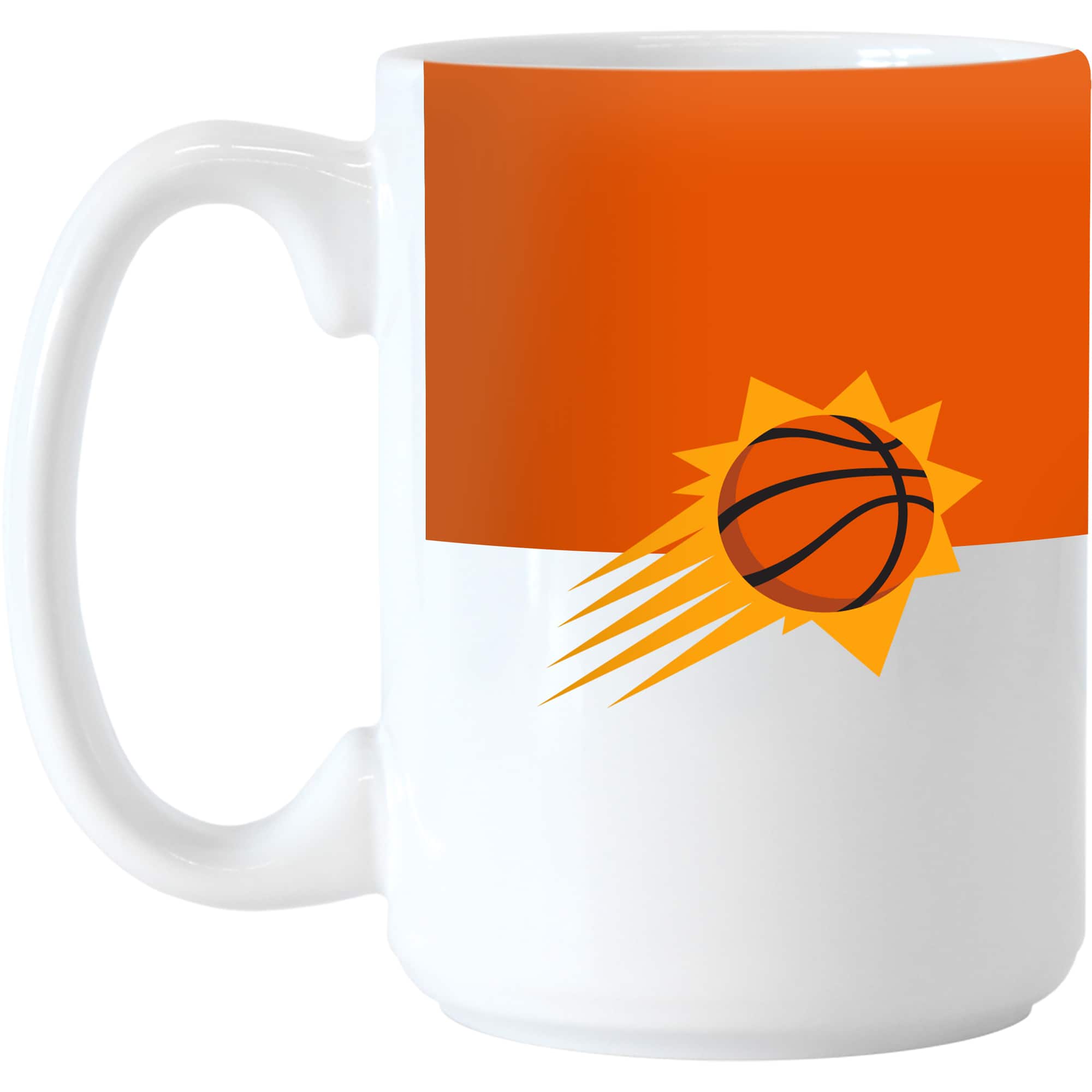 Photos - Mug / Cup Phoenix Logo Brands -  Suns 15oz. Colorblock Mug - Multicolor 4363430 