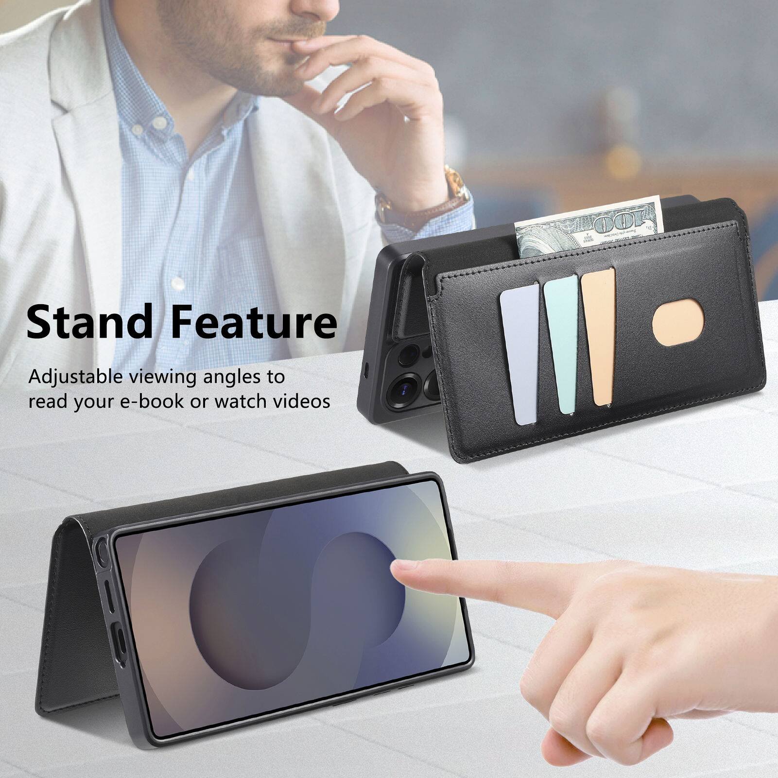 Stand Feature  
Adjustable viewing angles to read your e-book or watch videos