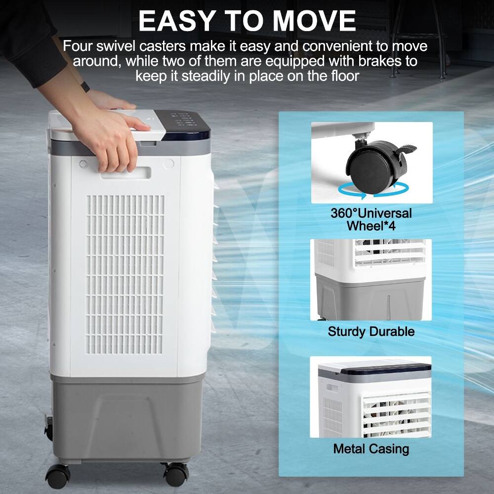 EASY TO MOVE

Four swivel casters make it easy and convenient to move around, while two of them are equipped with brakes to keep it steadily in place on the floor

360°Universal Wheel*4

Sturdy Durable

Metal Casing
