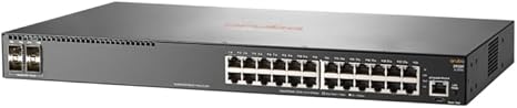 Angle. HPE Aruba - HPE Aruba JL259A 2930F 24G 4 SFP Switch.