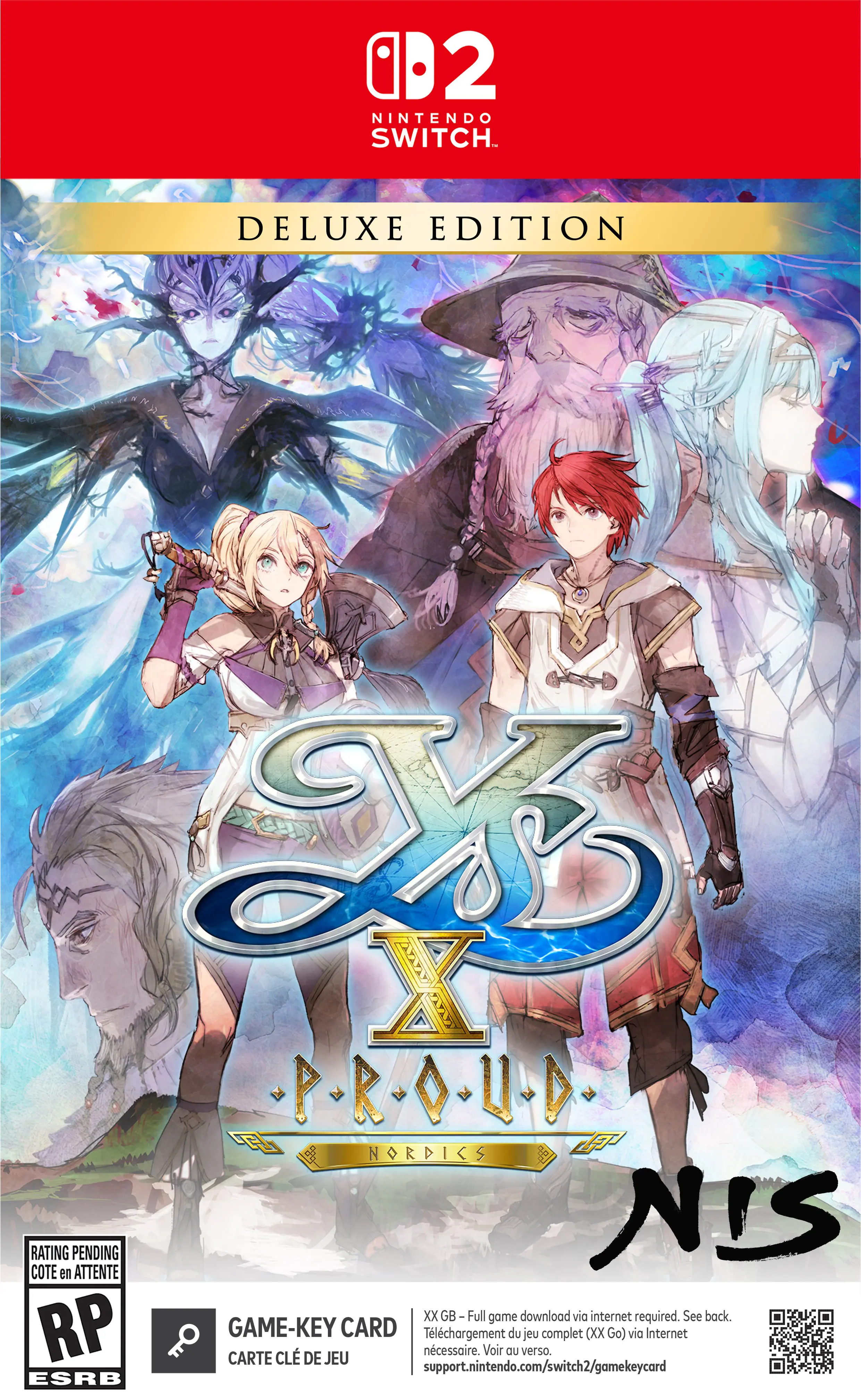 Ys X: Proud Nordics Deluxe Edition - Nintendo Switch 2