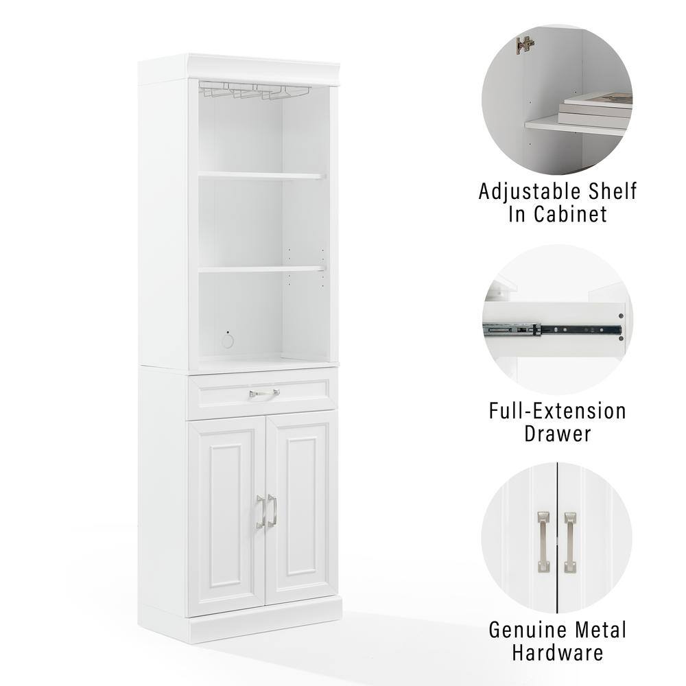Adjustable Shelf In Cabinet  
Full-Extension Drawer  
Genuine Metal Hardware
