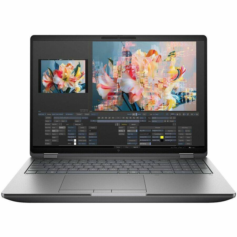 Alt View 8. HP - HP ZBook Fury G1i 16" Mobile Workstation - WQXGA - Intel Core Ultra 7 255HX - 32 GB - 1 TB SSD - Meteor Silver - Intel - Pike Silver.