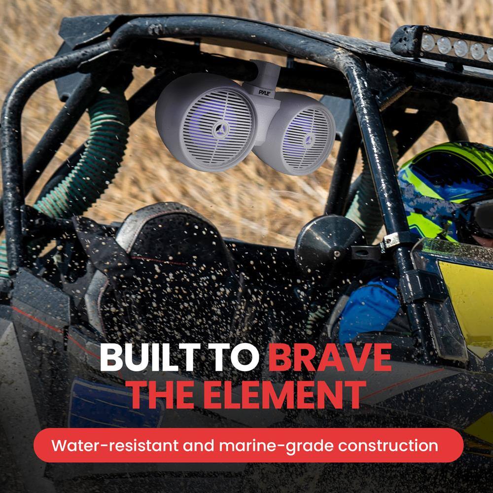 BUILT TO BRAVE THE ELEMENT

Water-resistant and marine-grade construction