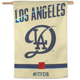 WinCraft - Los Angeles Dodgers 2024 City Connect One-Sided 28'' x 40'' Vertical Banner - Multicolor