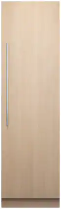 Front. Fisher & Paykel - 11.9 cu ft 24 in Panel Ready Column Freezer Ice Only RH - Panel Ready.