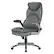 Alt View 11. Office Star Products - Exec Bonded Lthr Office Chair - Charcoal / Titanium.