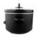 Alt View 5. Brentwood - Brentwood 3.5 Quart Diamond Pattern Slow Cooker in Black - Black.