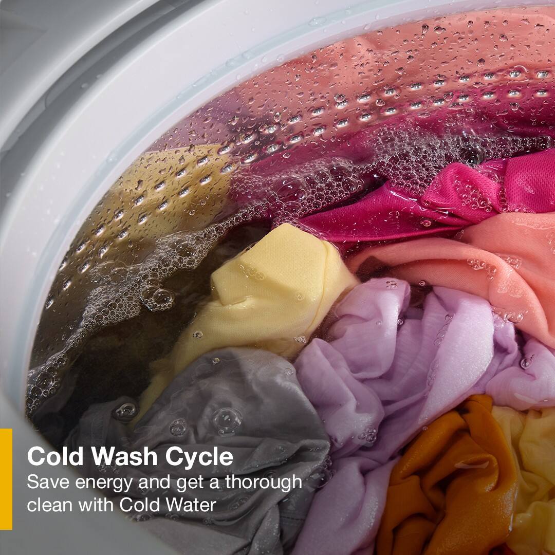 Cold Wash Cycle  
Save energy and get a thorough clean with Cold Water
