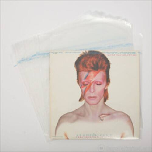 Alt View 1. PopMarket - Bags Unlimited SLP1313R - 12 IN 180G LP Jacket Sleeve - Resealable - 100 CNT   - BAGS / SLEEVES - Multicolor.