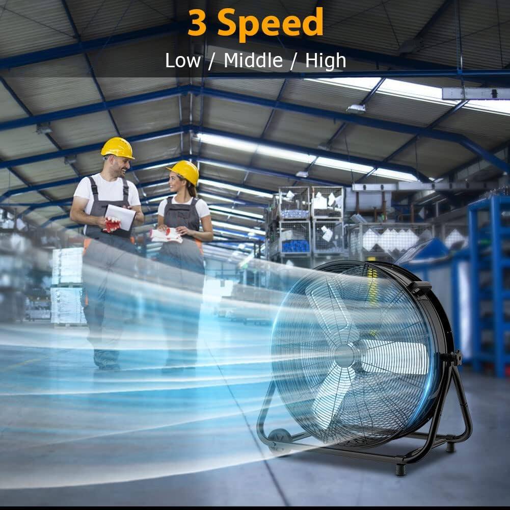 3 Speed  
Low / Middle / High