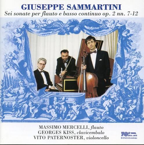 Giuseppe Sammartini - Sonate Per Flauto E Basso Continuo Op 2 NN 7-12   - COMPACT DISCS [CD] price history on PriceWatchPro