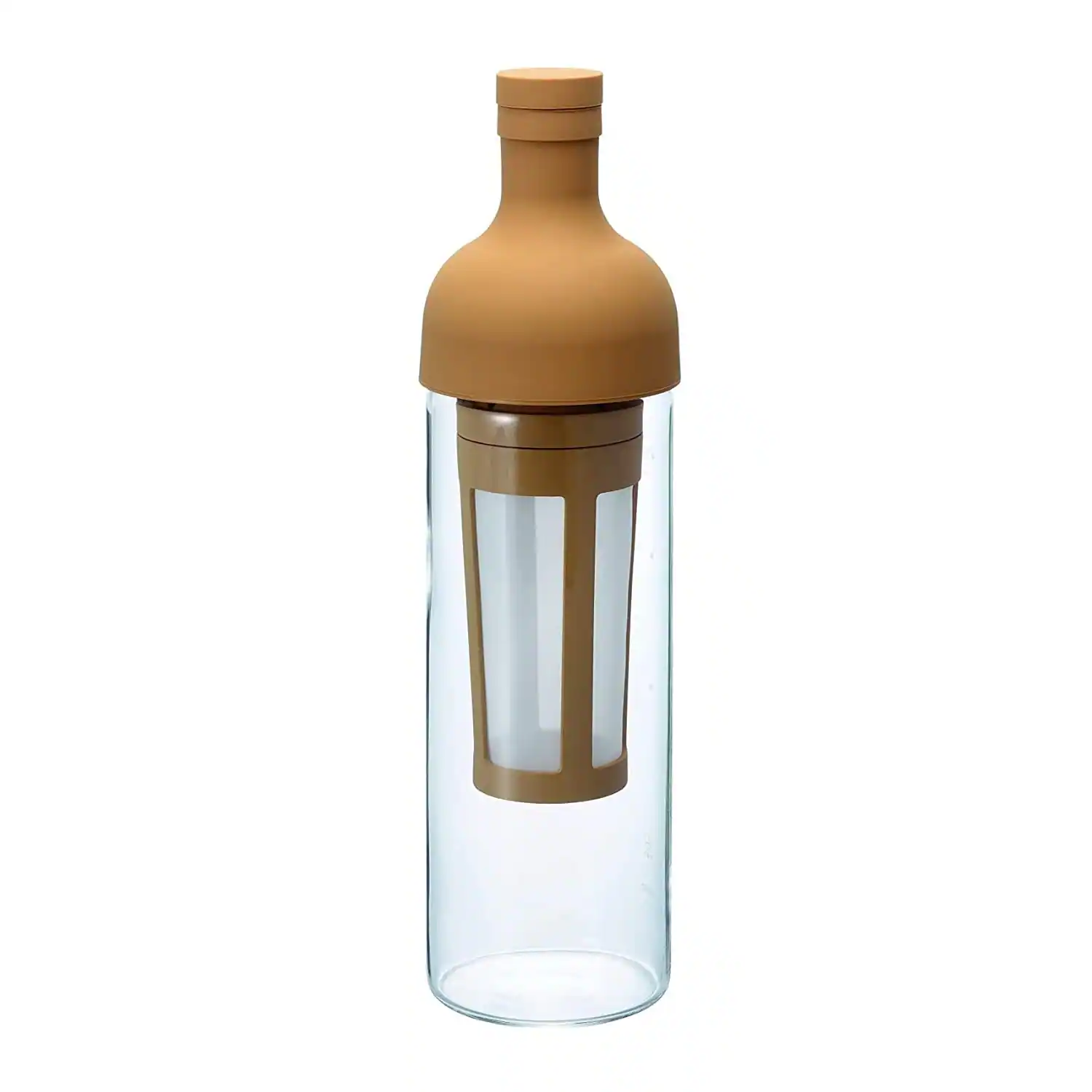 Dapper Styles - Cold Brew Coffee Wine Bottle Perfect for brewing cold iced coffee by just adding coffee - Mocha