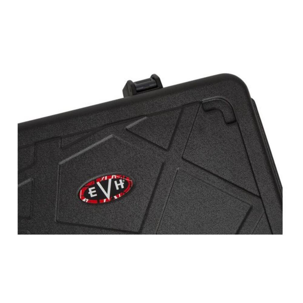 Back. EVH - EVH Striped Series Electric Guitar Hardshell Case with TSA Latches (Black).