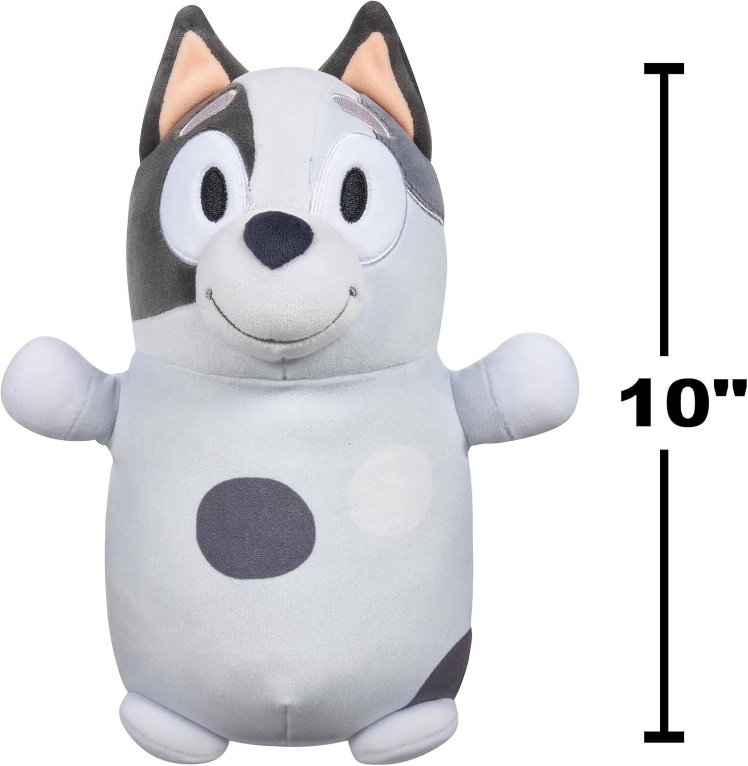 Alt View 3. Jazwares - Squishmallows: HugMees Bluey Plush - Muffin - 10" Plush.