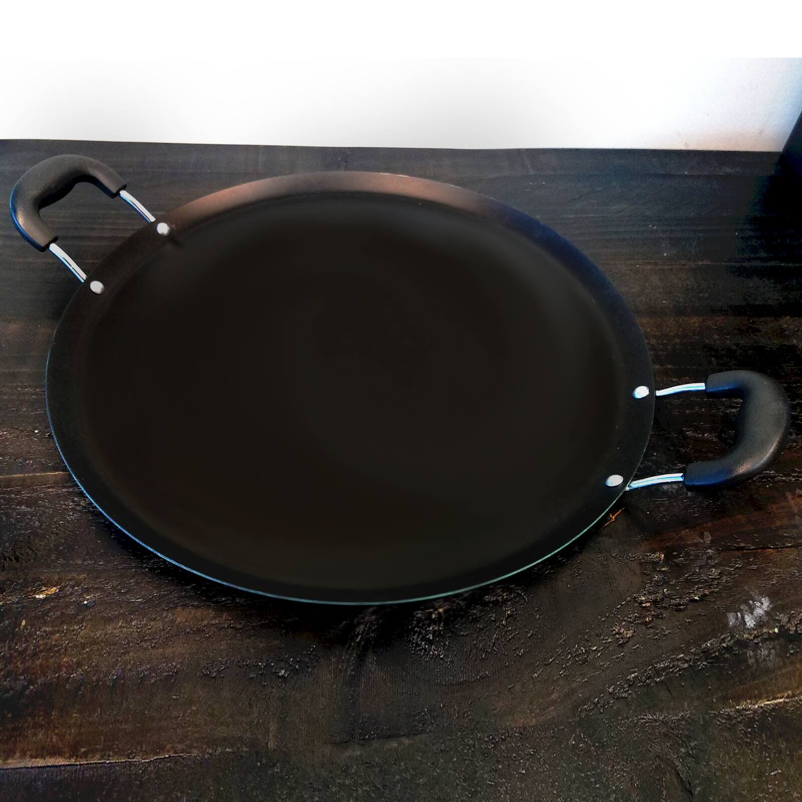 Alt View 3. Oster - Oster Cocina Zadora 14 in. Carbon Steel Comal Pan in Teal - Teal.