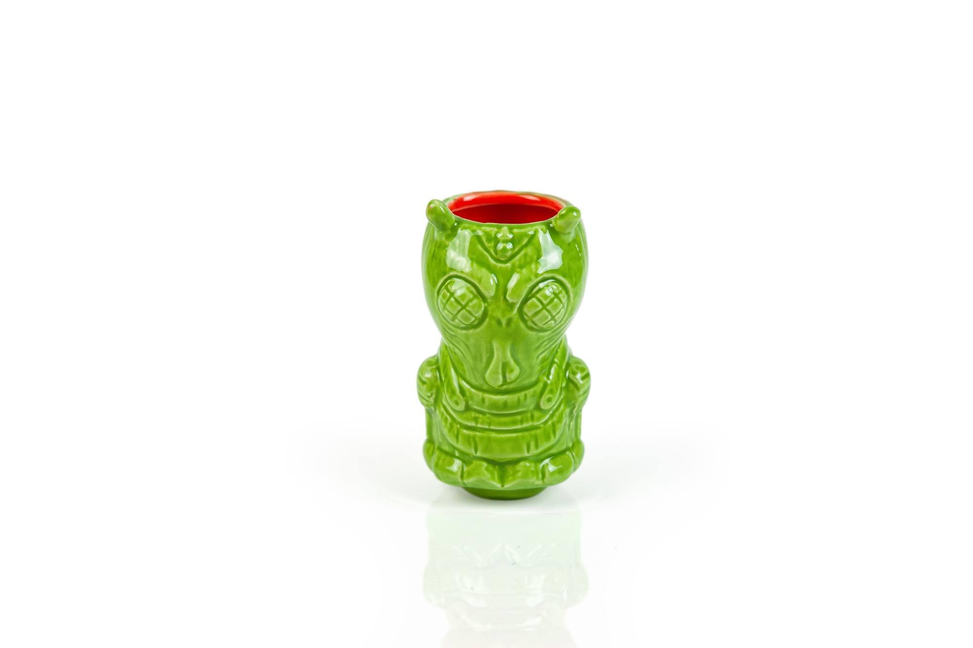Alt View 1. ThinkGeek - Geeki Tikis Rick and Morty Krombopulos Mini Muglet | Holds 2 Ounces - Green.