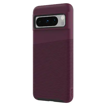 Front. AXS - ProTech Plus Case For Google Pixel 8 Pro - Sangria.