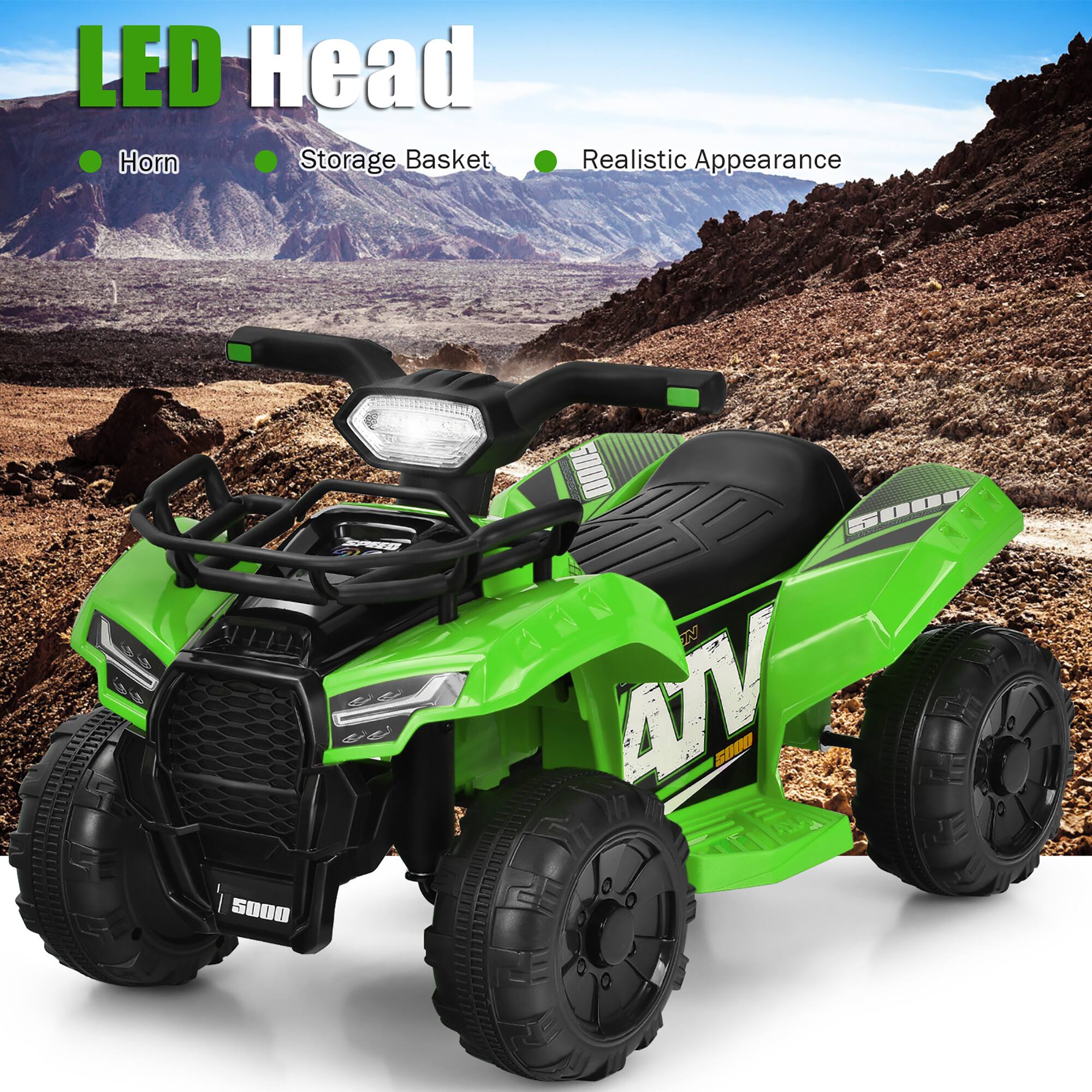 LED Head  
- Horn  
- Storage Basket  
- Realistic Appearance  

LB 5000  
SUDE 20 ATV