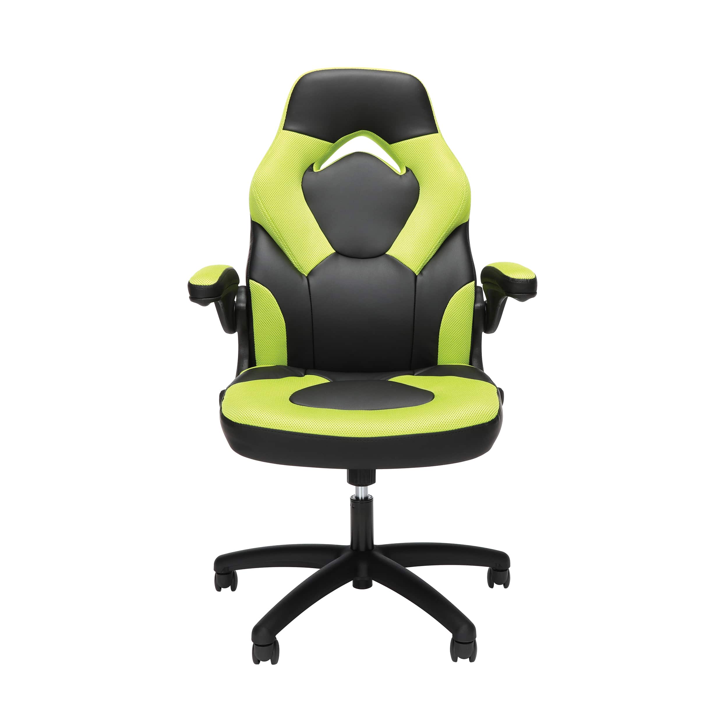 Respawn Products - RESPAWN 3085 Ergonomic Gaming Chair, High Back PC Computer Desk Office Chair, Flip-up Arms - Green