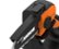 Alt View 12. WORX - 20V 5" Cordless Pruning Saw (1 x 2.0 Ah Battery and 1 x Charger) - Black.