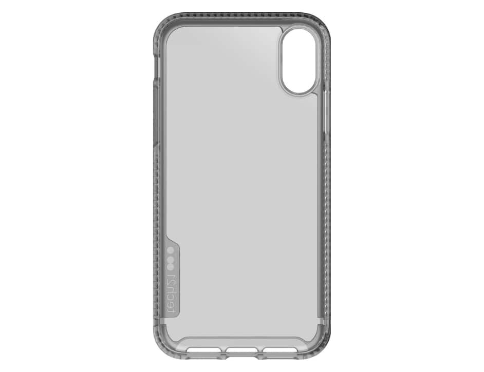 Tech21 - Pure Tint Case for Apple iPhone X and XS Phone - Smokey Black