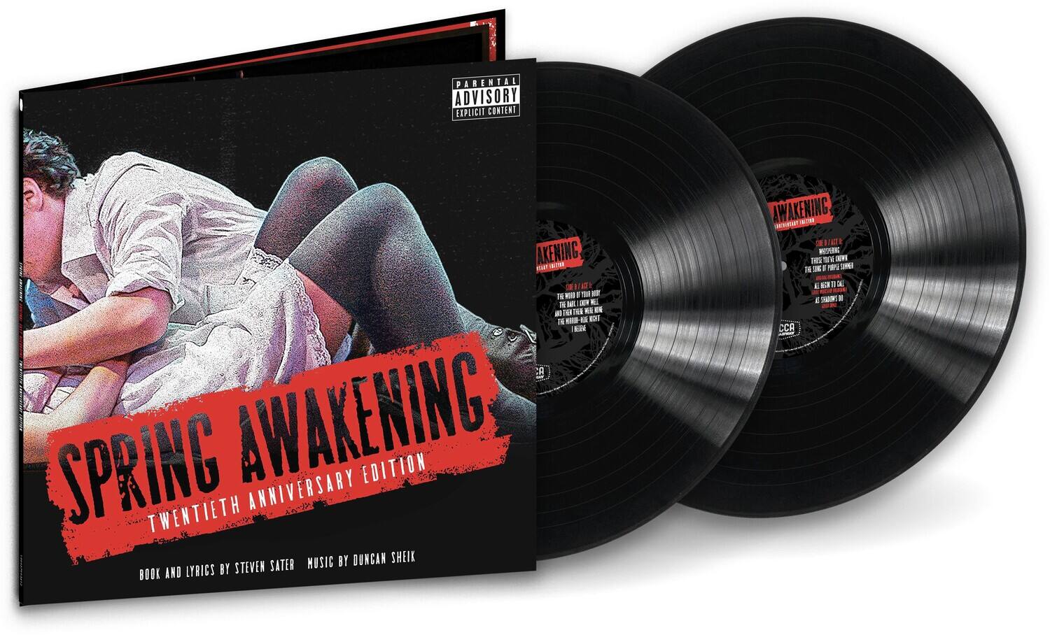 PARENTAL ADVISORY EXPLICIT CONTENT

SPRING AWAKENING TWENTIETH ANNIVERSARY EDITION

BOOK AND LYRICS BY STEVEN SATER
MUSIC BY DUNCAN SHEIK