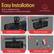 Easy Installation
Built-in speaker wiring for easy setup on roll bars and cages
1. Unbolt bracket
2. Slide on buckle
3. Tighten screw
4. Connect cables
User-friendly setup