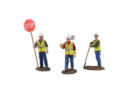 Diecast Metal Construction Figures 3pc Set #1 1/50 by First Gear - Multi